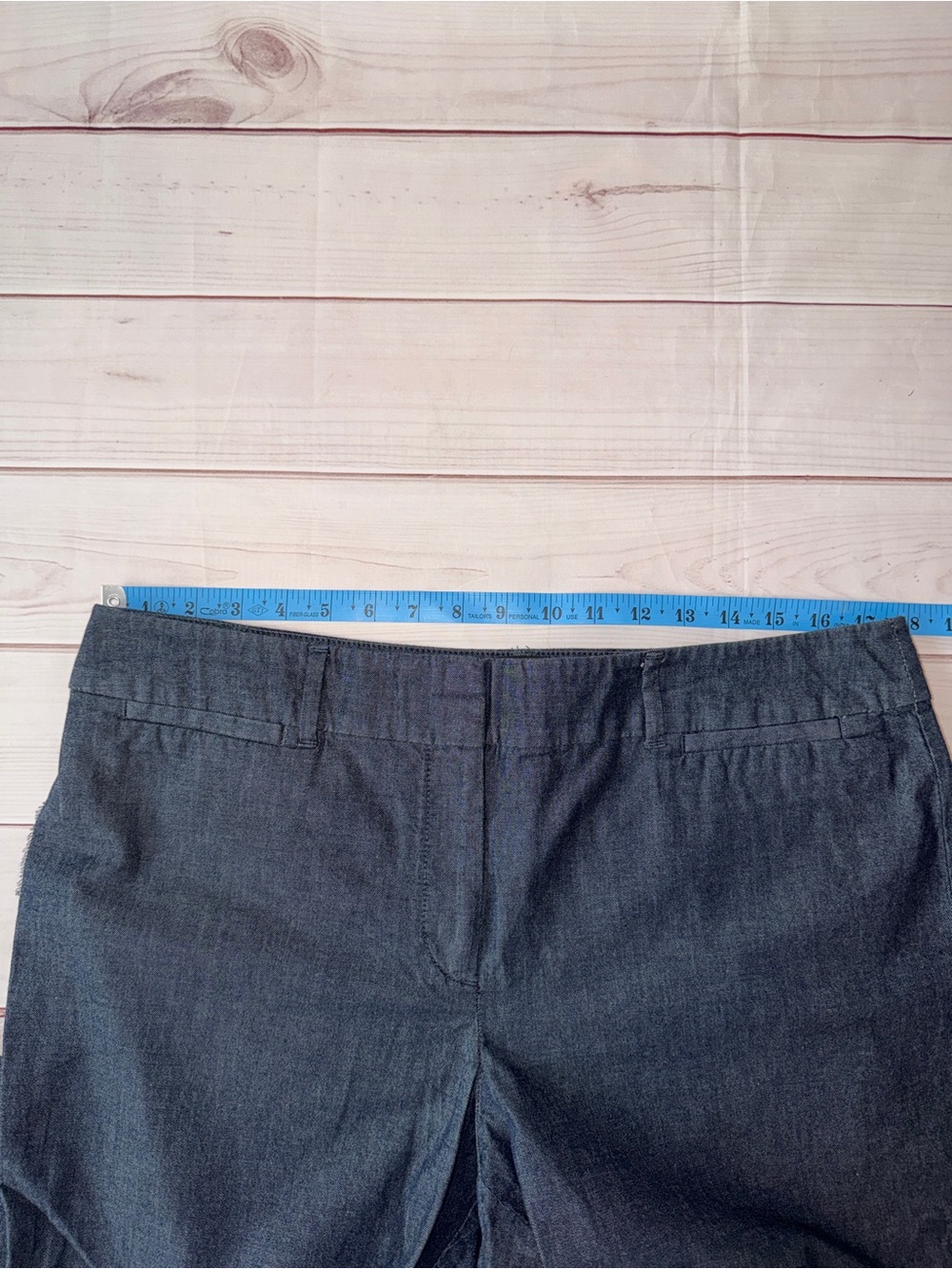Ann Taylor  Cropped Straight-Leg Pants - Picture 5 of 8